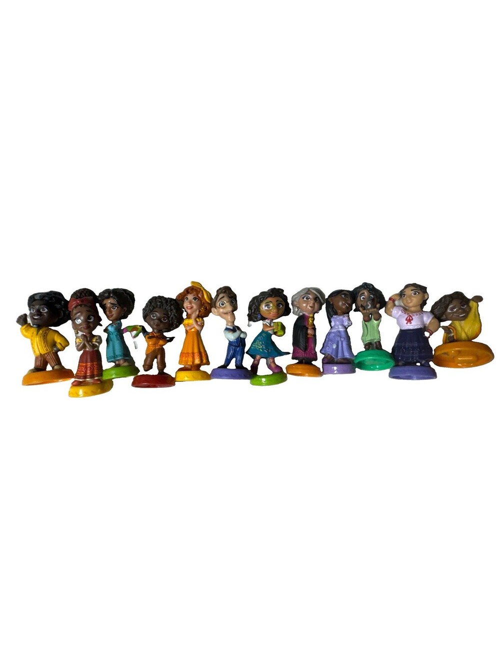 Disney Encanto Magical Casa Madrigal Figures Lot Of 12 Figures Toys